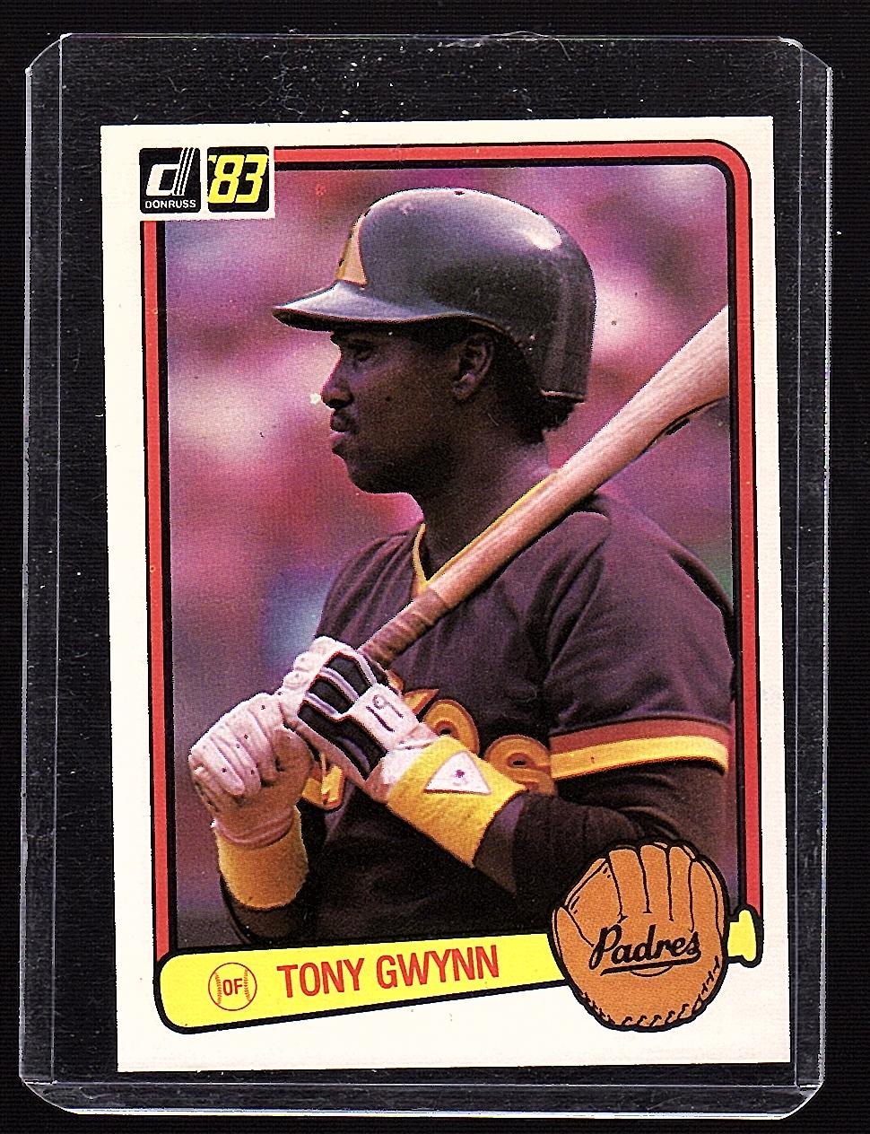Tony Gwynn 1983 Donruss Rookie #598