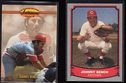 Johnny Bench 2 Card Lot