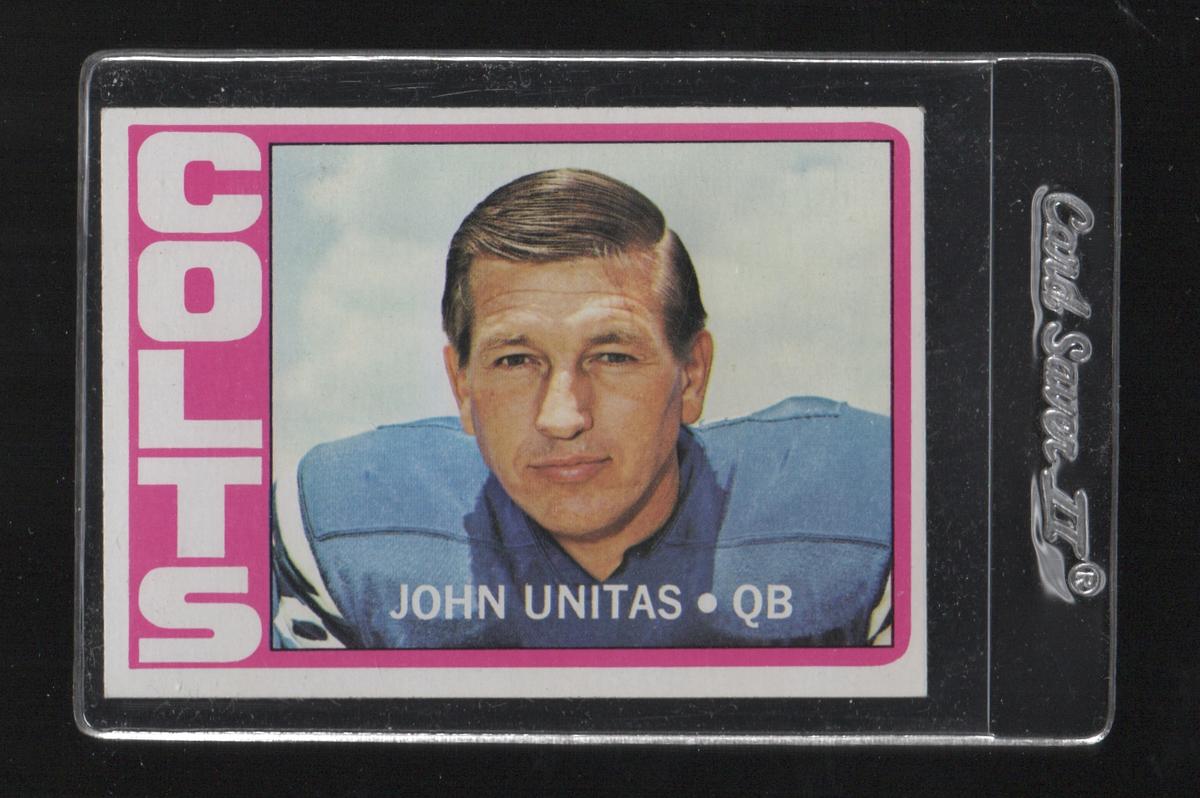 1972 Topps Johnnie Unitas #165