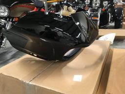 NEW FAIRING, FRONT AND REAR FENDER SET, EARLY MUFFLERS AND MORE.