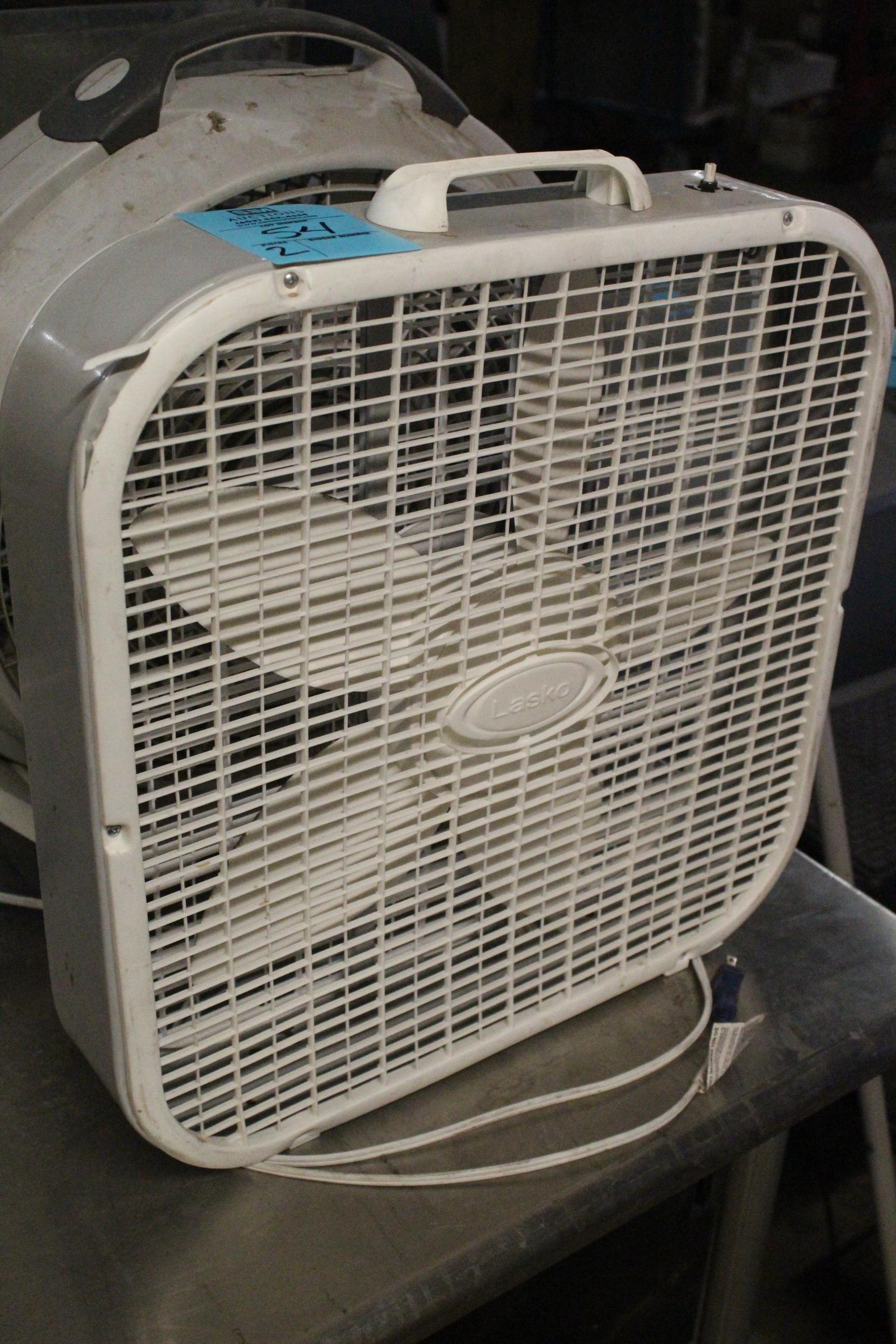 Lasko And WindMachine Fans