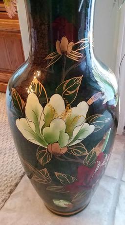 Asian Themed Vase Large