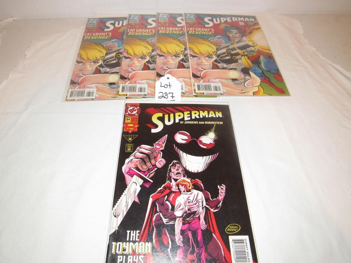 SUPERMAN DEC. 1993 NO. 84, JAN. 1994 NO. 85 4 COPIES