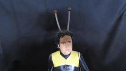 John Belushi, SNL, Bee costume, figure and stand, as pictured