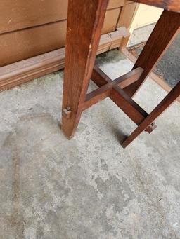 Mission Oak Plant Stand