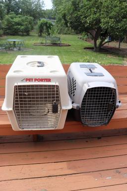 (2) Pet Carriers