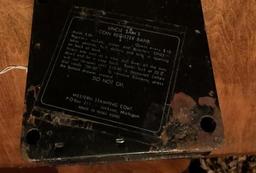 VINTAGE UNCLE SAMS 3 COIN REGISTER BANK