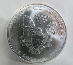 2000 SILVER EAGLE 1 OZ. FINE SILVER