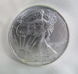 2009 SILVER EAGLE 1 OZ. FINE SILVER