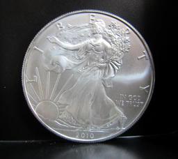 2010 SILVER EAGLE 1 OZ. FINE SILVER