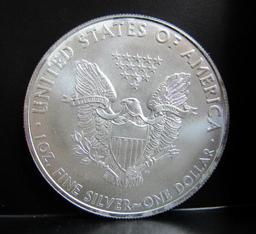 2010 SILVER EAGLE 1 OZ. FINE SILVER