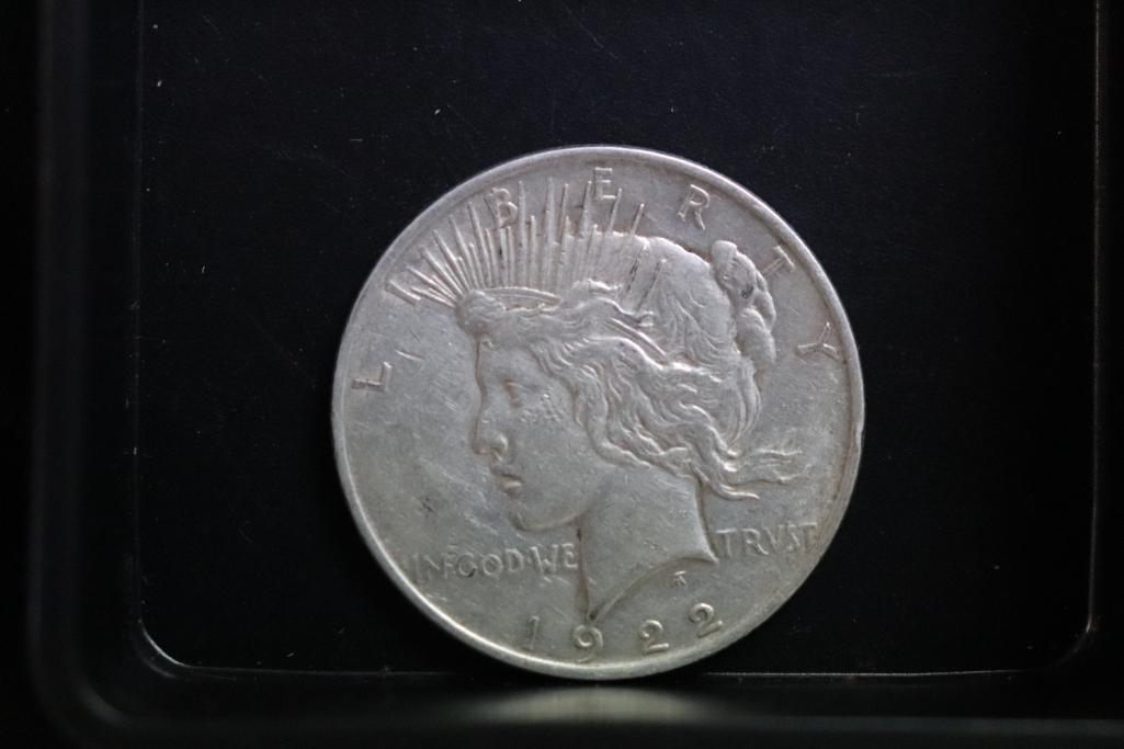 1922 Peace Silver Dollar