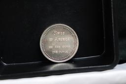 Swiss Of American 1 oz. Fine Silver