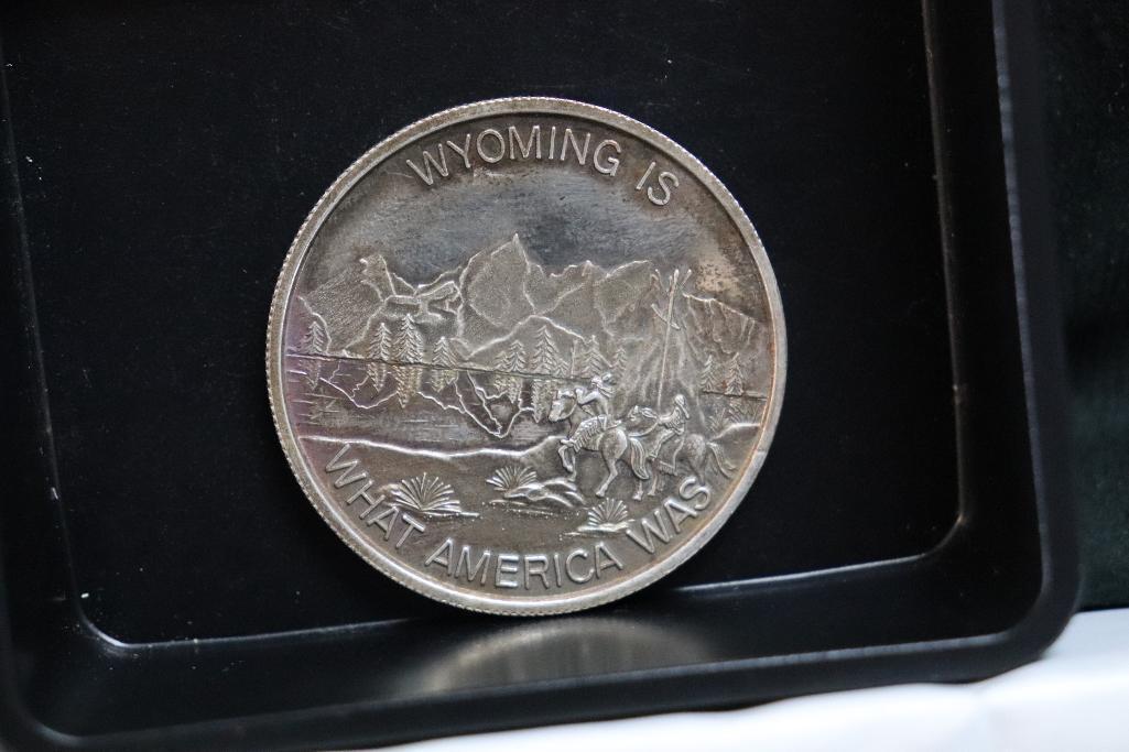 Wyoming 1 Troy oz. Silver Coin