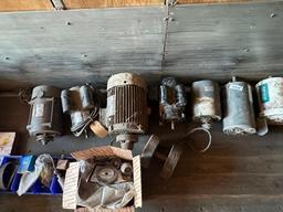 Large Quantity of Elec. Motors, Approx. 15