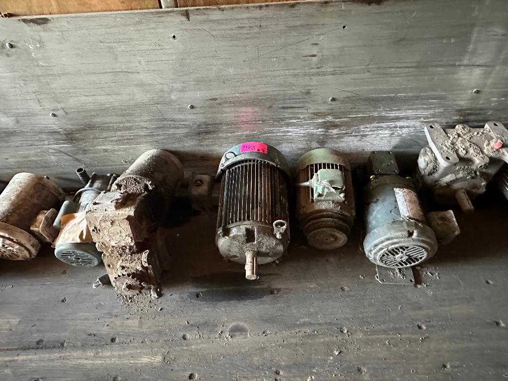 Large Quantity of Elec. Motors, Approx. 15