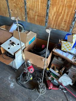 Large quantity of misc. hardware to include controllers, harnesses, elec. Motors, etc.