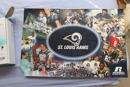 Contents Including , STL Rams Poster, etc.