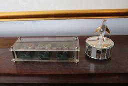(2) Old Music Boxes