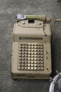 Miscellaneous Lot Including Type Writer