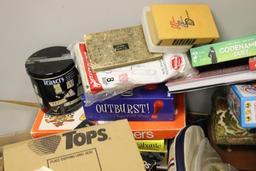 Miscellaneous Items Including Board Games, shoes, etc.