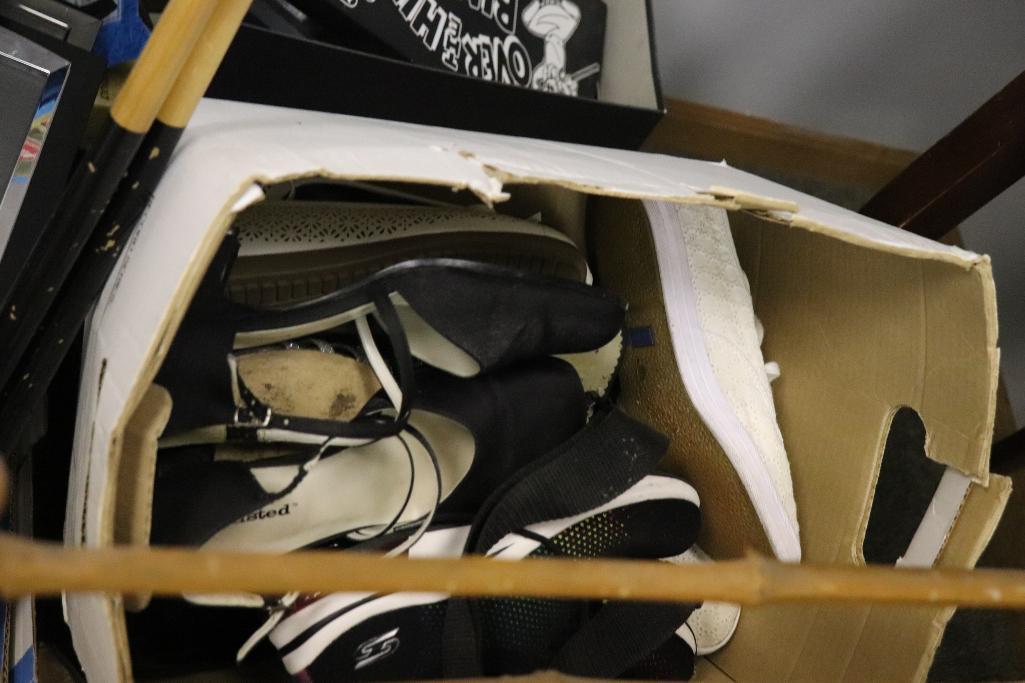 Miscellaneous Items Including Board Games, shoes, etc.