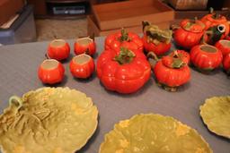 Royal Bayreuth China Tomato and Leaf Misc.