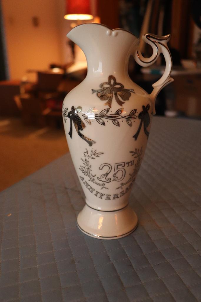 Misc. lot including vase and cardinal figurine