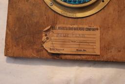 Dressel railroad signal lens, rare blue