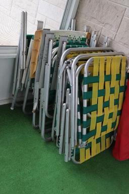 Large Quantity Of Old Lawn Chairs