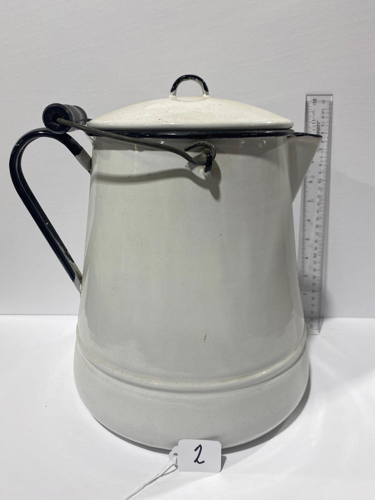 GRANITE COFFEE POT