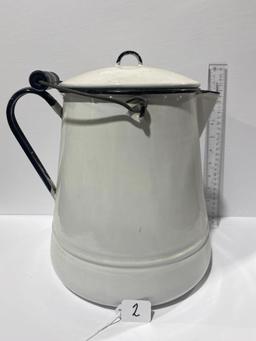 GRANITE COFFEE POT