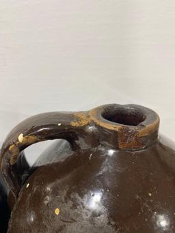 THREE STONEWARE JUGS