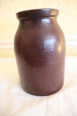 Old 8.5 in. Pottery Preserve Jar