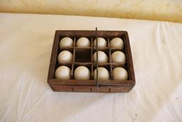 Vintage Egg Crate