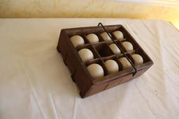 Vintage Egg Crate