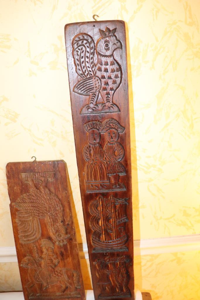 Large Quantity of Wood Hand Carved Items