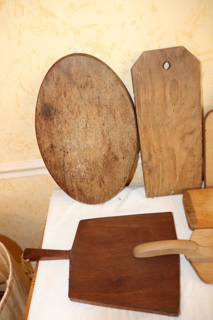 Large Quantity of Wooden Kitchen Utensils