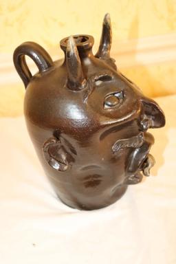 R.H. Leftwich Asheville North Carolina Face Jug