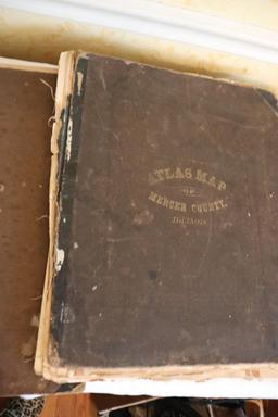 Pair of 1875 Mercer County Atlas