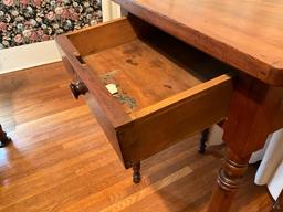 Primitive Single Drawer Stand Table