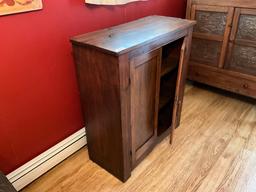 Primitive & Rustic Wooden Jelly Cupboard