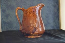 7.5 in. pottery corn pitcher