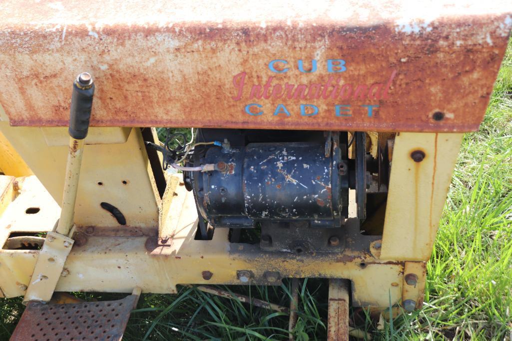 Vintage International Cub Cadet Riding Mower