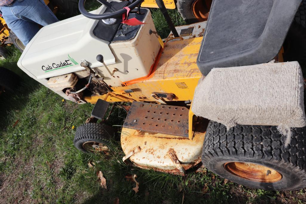 International Cub Cadet Riding Mower With Deck