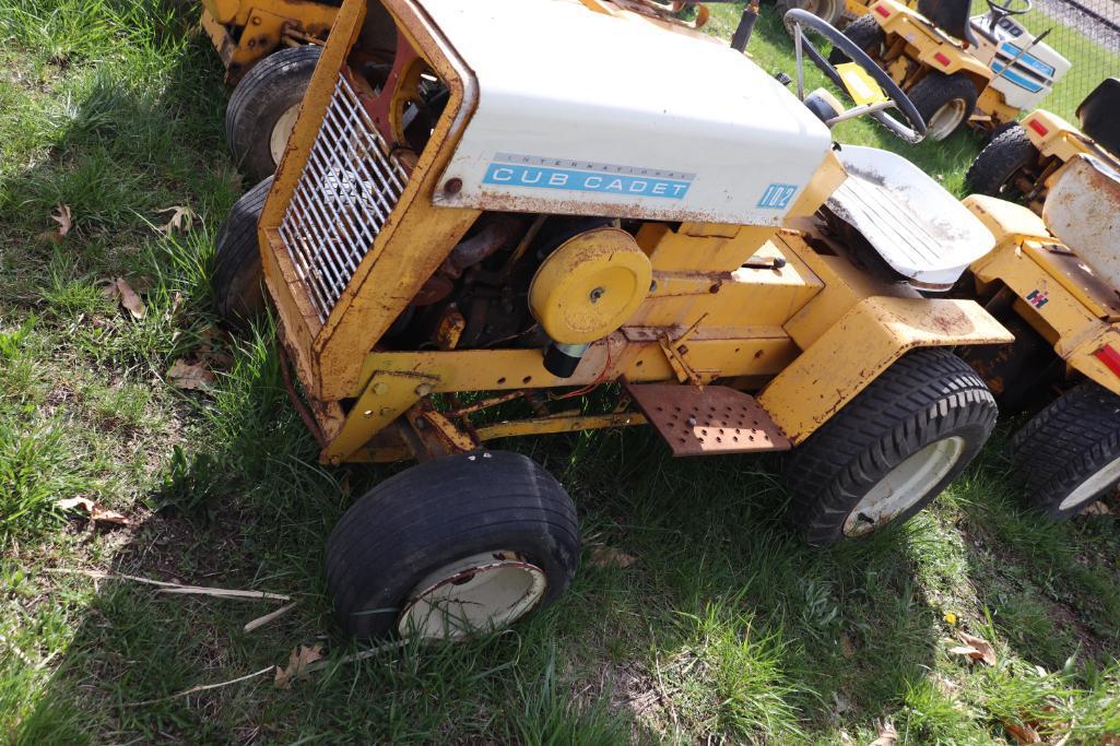 Vintage 102 International Cub Cadet Riding Mower