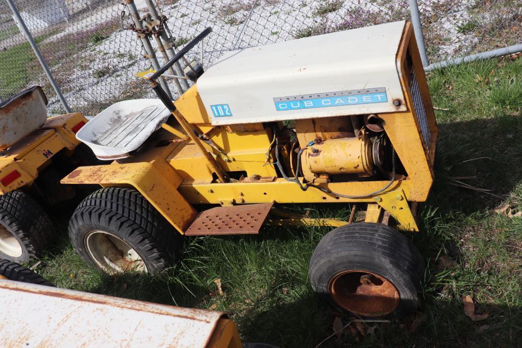 Vintage 102 International Cub Cadet Riding Mower