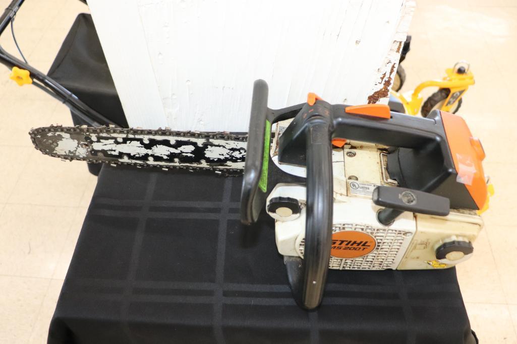 Stihl MS 200 T Gas Powered Chainsaw
