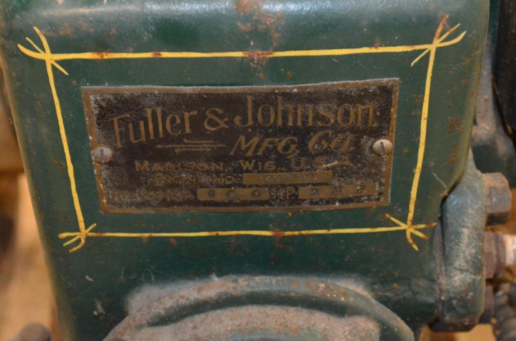 Fuller & Johnson 2-N-3 HP Hit & Miss Engine