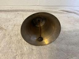 lg brass school bell